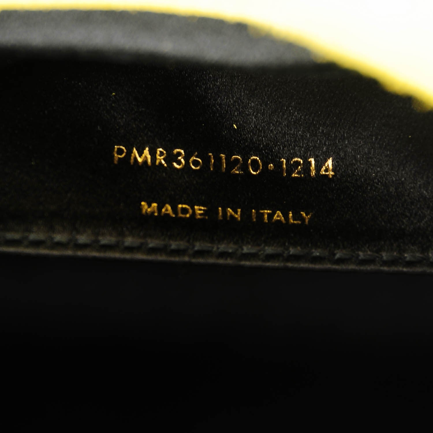 Saint Laurent Patent Calfskin Monogram Large Belle De Jour Clutch Yellow 7 of 7
