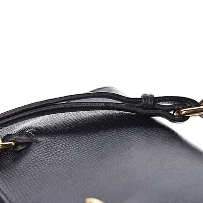 Burberry Grain Calfskin Small Crossbody Bag Black 9 of 12