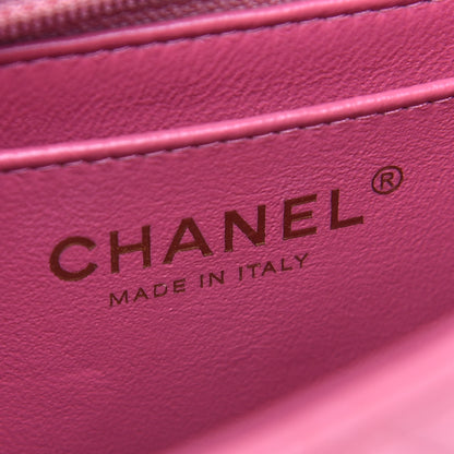 Chanel Lambskin Quilted Valentine Charms Mini Rectangular Flap Pink 5 of 10