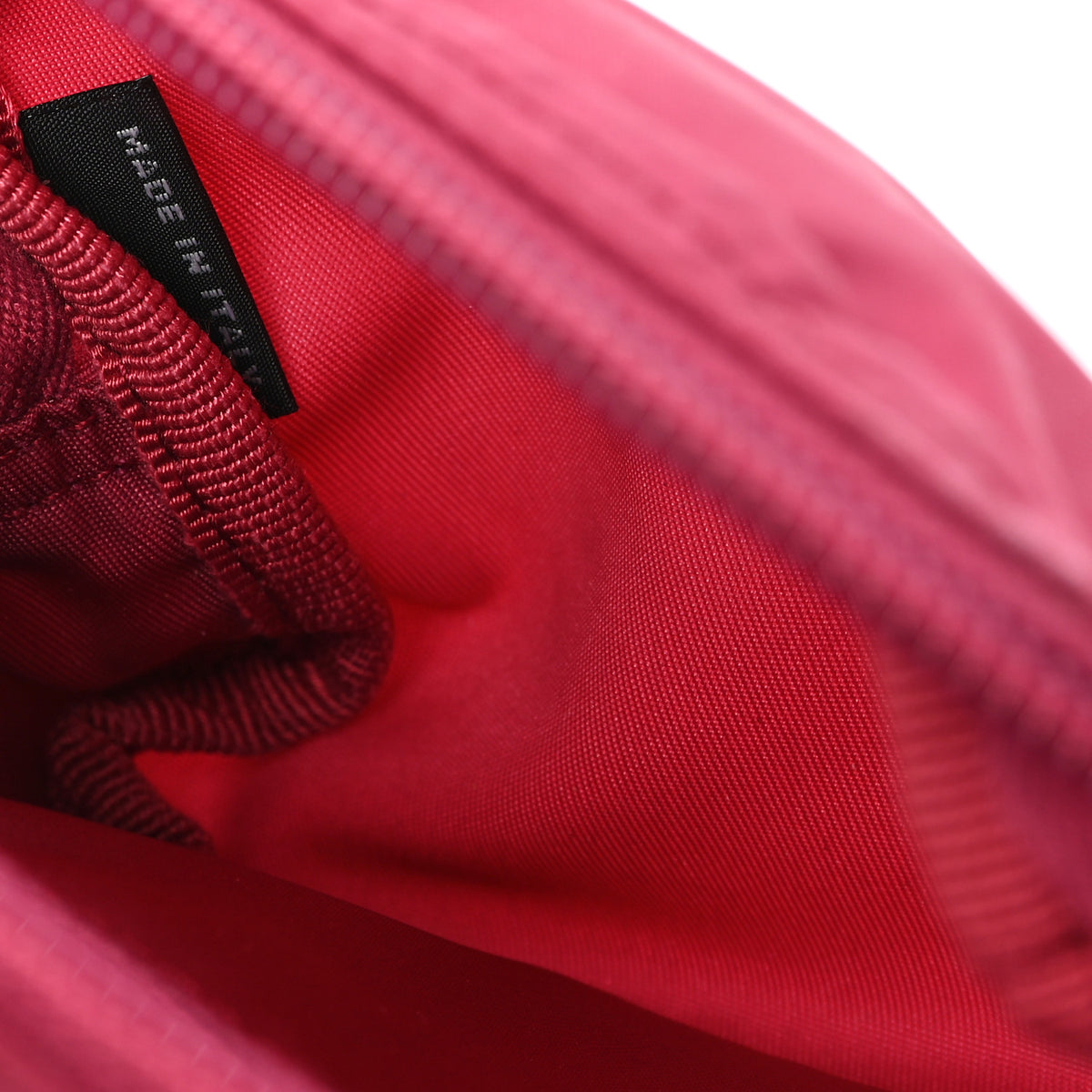 Prada Tessuto Nylon Vela Cosmetic Pouch Ibisco 7 of 9