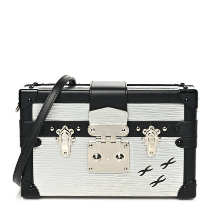 Louis Vuitton Epi Petite Malle Silver 1 of 9