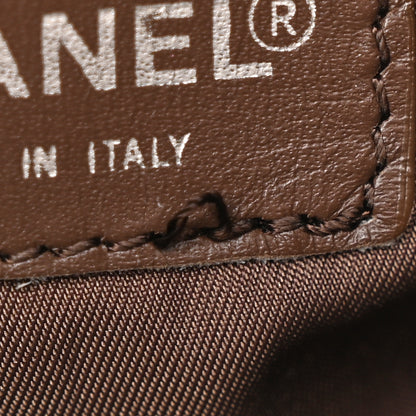 Chanel Nylon Travel Crossbody Bag Brown 11 of 13