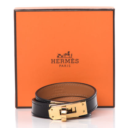 Hermes Box Kelly Double Tour Bracelet XS Black 7 of 7