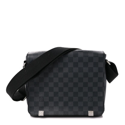 Louis Vuitton Damier Graphite District PM 1 of 10