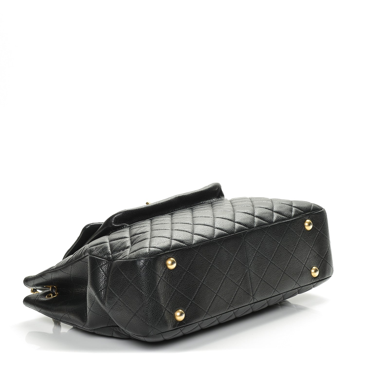 Chanel Caviar Quilted Flap Tote Black 4 of 7