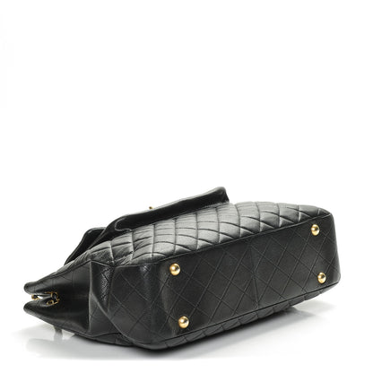 Chanel Caviar Quilted Flap Tote Black 4 of 7