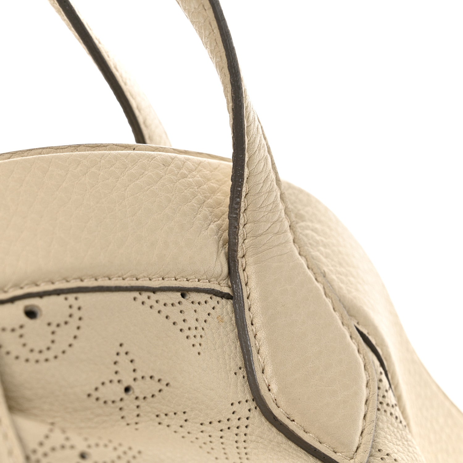 Louis Vuitton Mahina Cirrus MM Ivory 14 of 14
