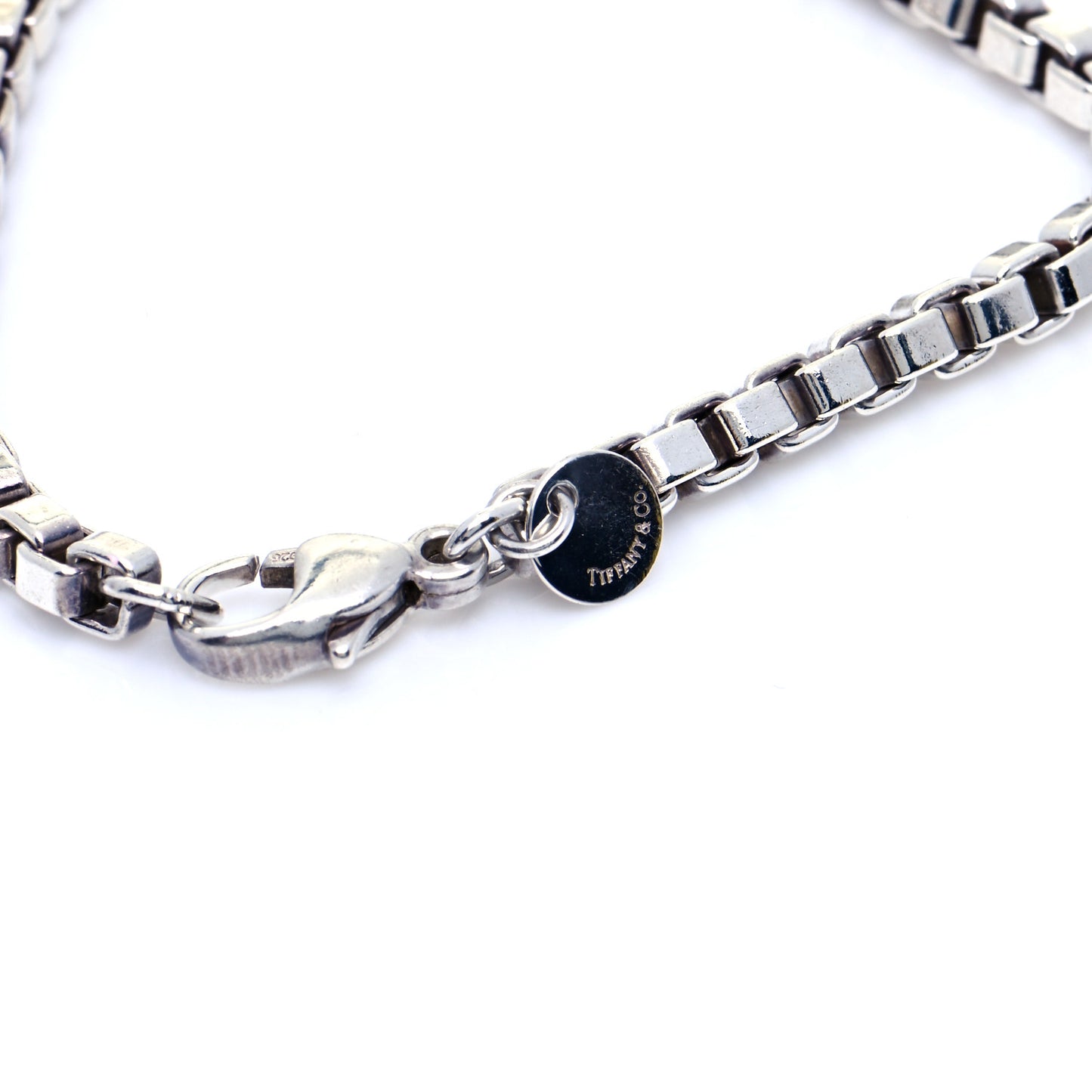 Sterling Silver 4mm Venetian Link Bracelet