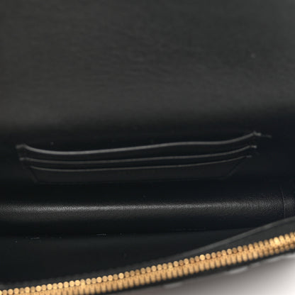 Versace Nappa Quilted Virtus Clutch Bag Black 6 of 10