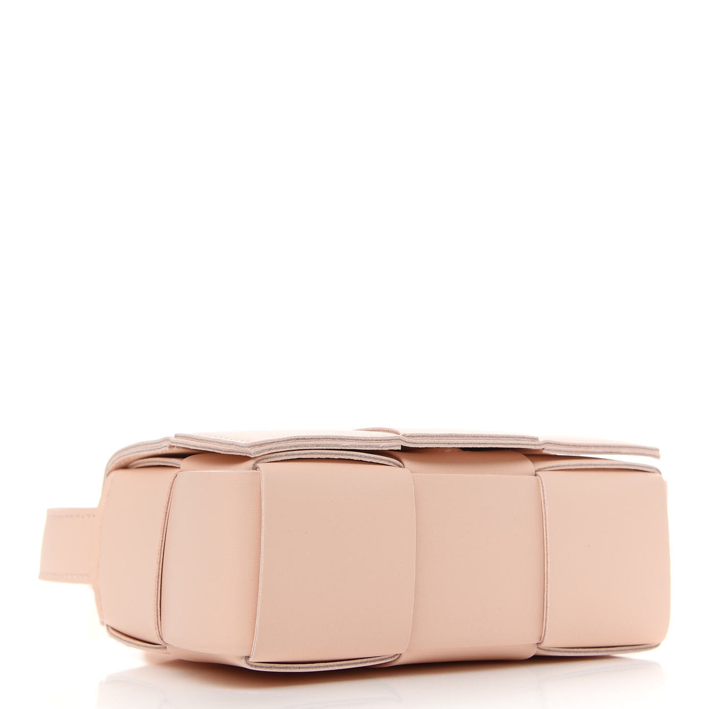 Lambskin Maxi Intreccio Candy Cassette Crossbody Bag Melon Washed