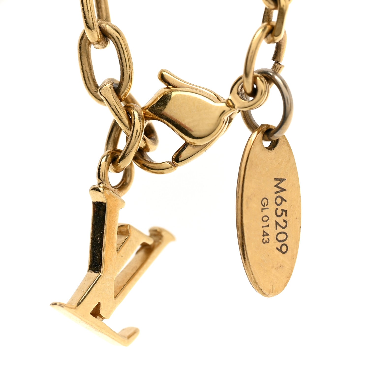 Louis Vuitton Swarovski Gamble Bracelet Azur Gold 4 of 4
