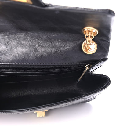 Chanel Aged Calfskin Quilted 2.55 Reissue Mini Flap Black 4 of 5