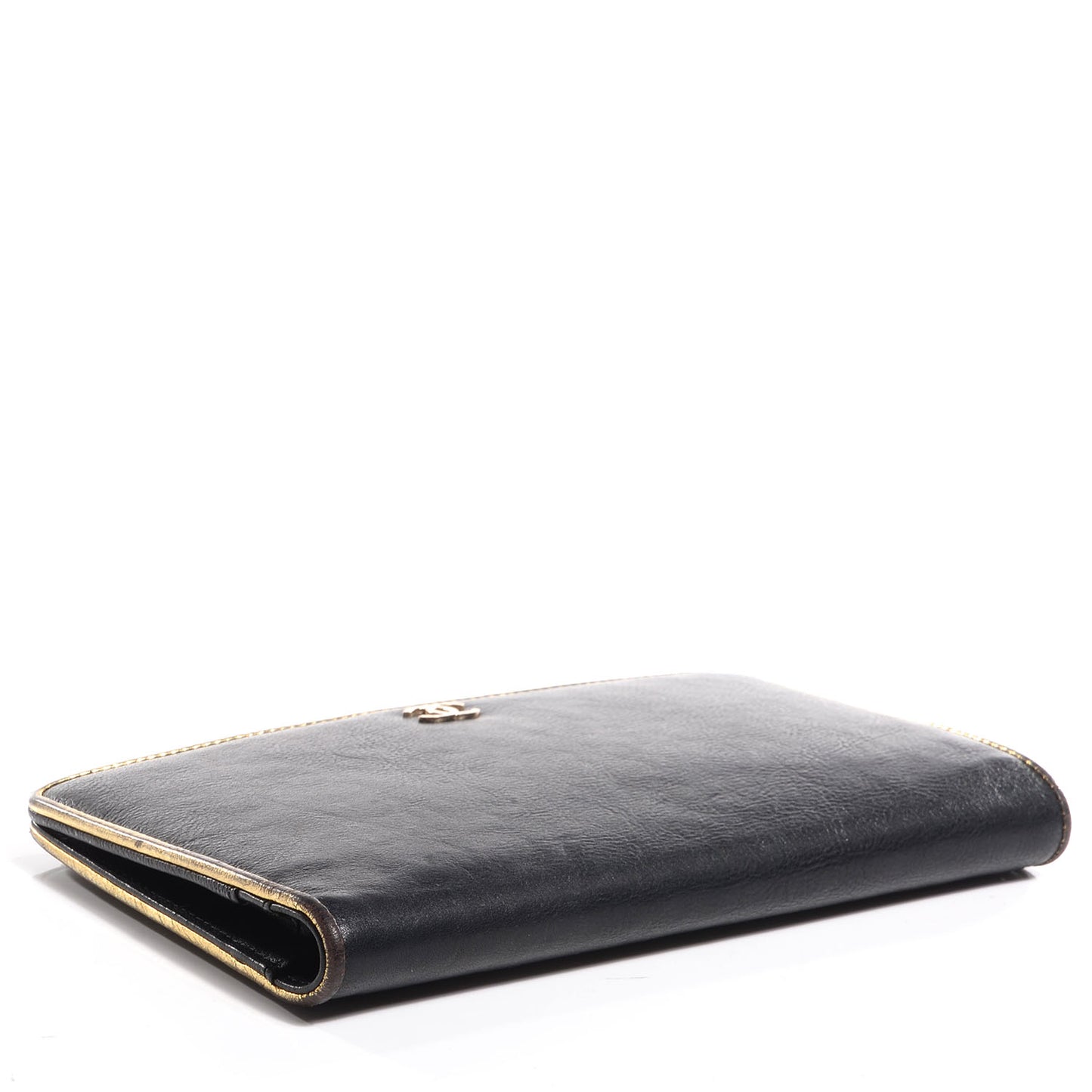 Leather Yen Wallet Black