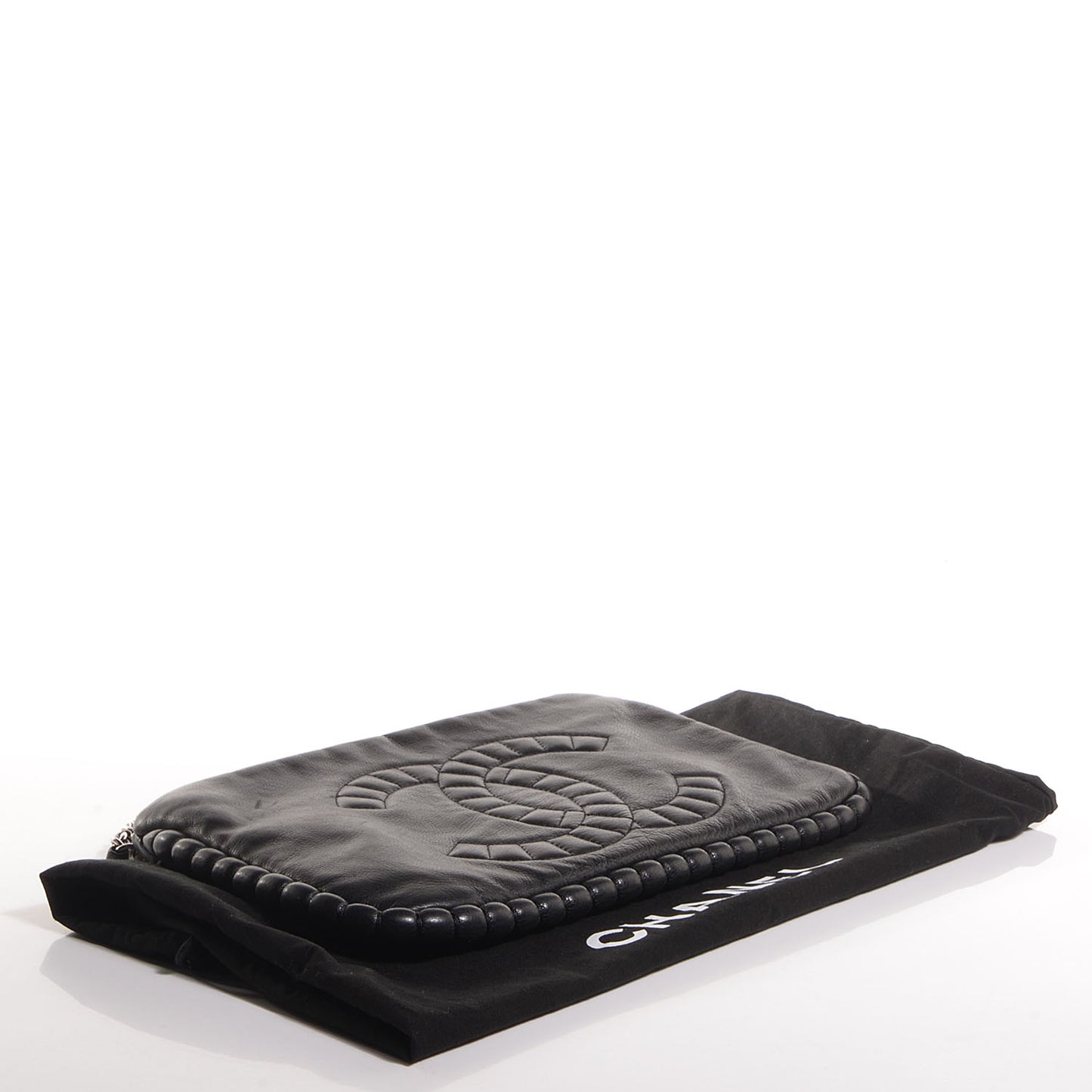 Calfskin On the Bund Pochette Black