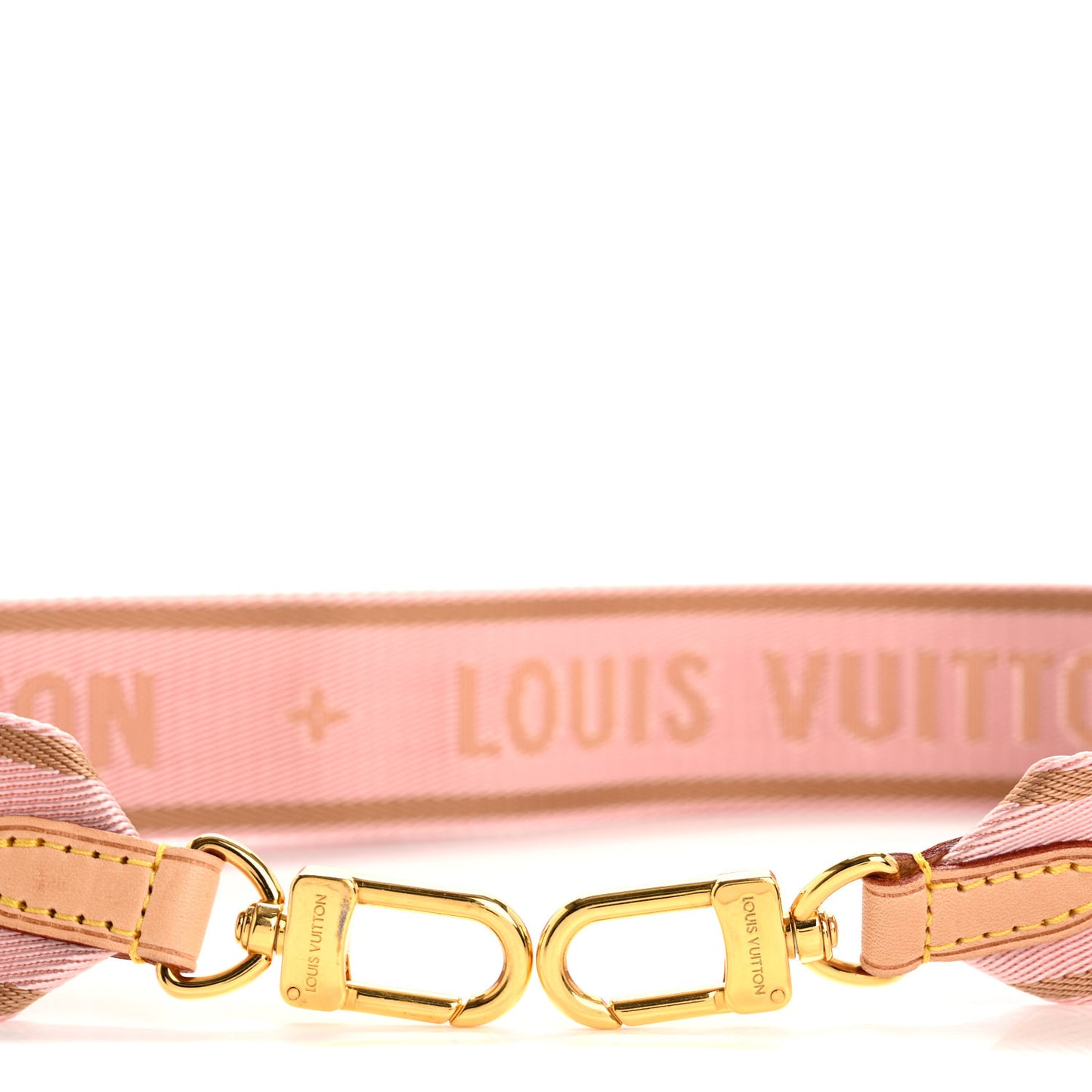 Monogram Multi Pochette Accessories Bandouliere Shoulder Strap Rose Clair