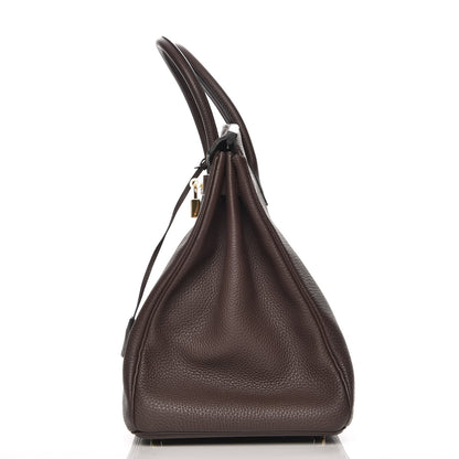 Hermes Togo Birkin 40 Chocolate 3 of 29
