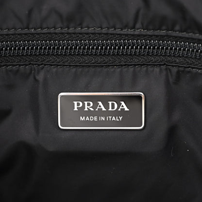 Prada Tessuto Nylon Lips Tote Black 6 of 10