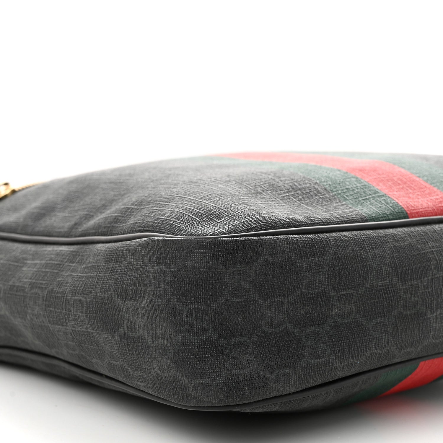 Gucci GG Plus Monogram Web Messenger Bag Black 9 of 10