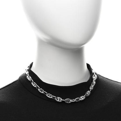 Hermes Sterling Silver Chaine D'Ancre Necklace PM 2 of 5