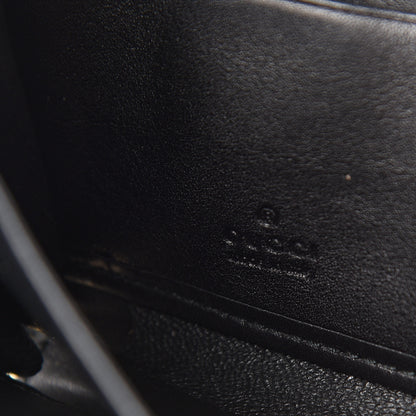 Gucci Guccissima Sukey Zip Around Wallet Black 5 of 7
