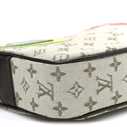 Louis Vuitton Mini Monogram Conte de Fees Mushroom Pochette Kaki 9 of 10