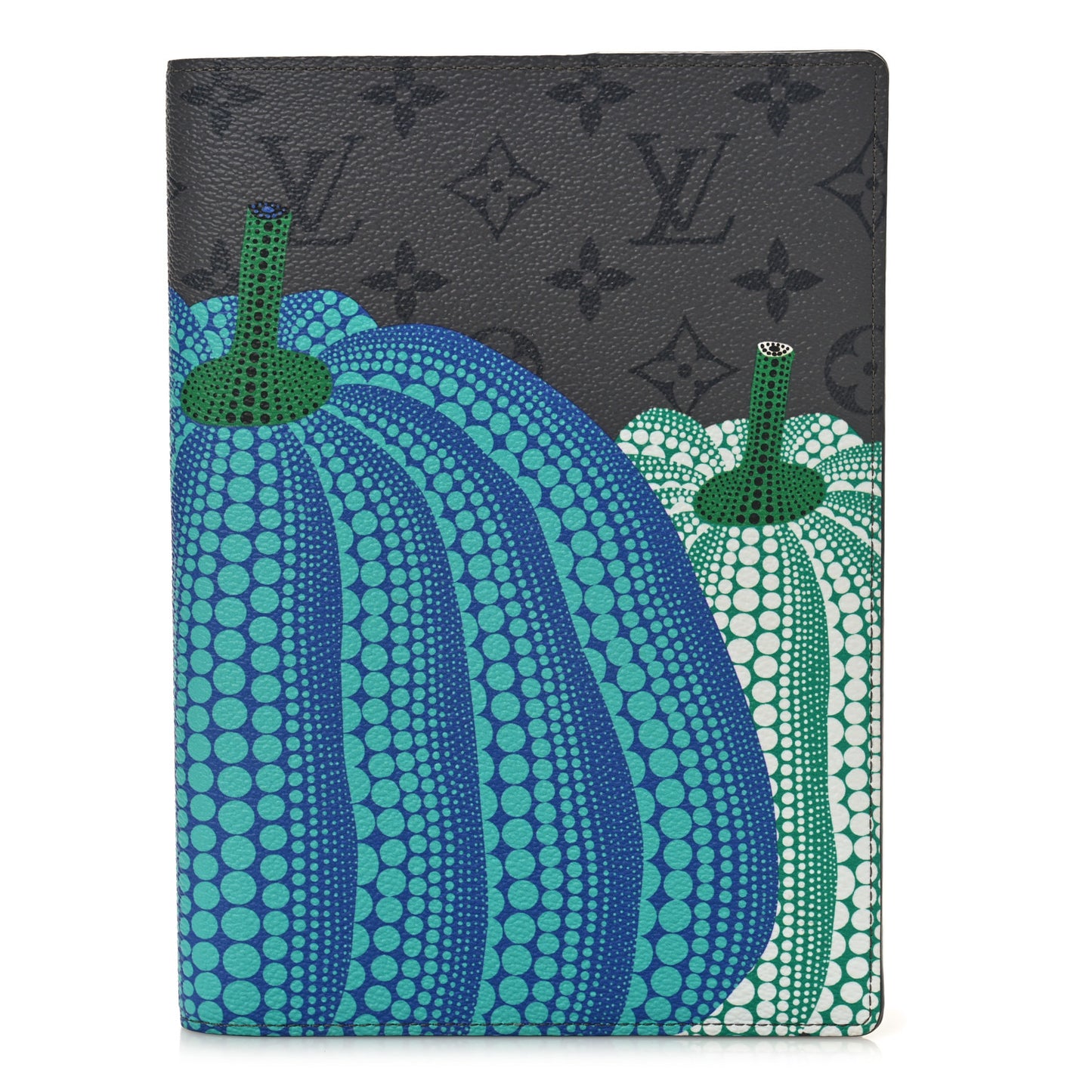 LV X YK Monogram Eclipse Reverse Pumpkin Notebook Cover Multicolor