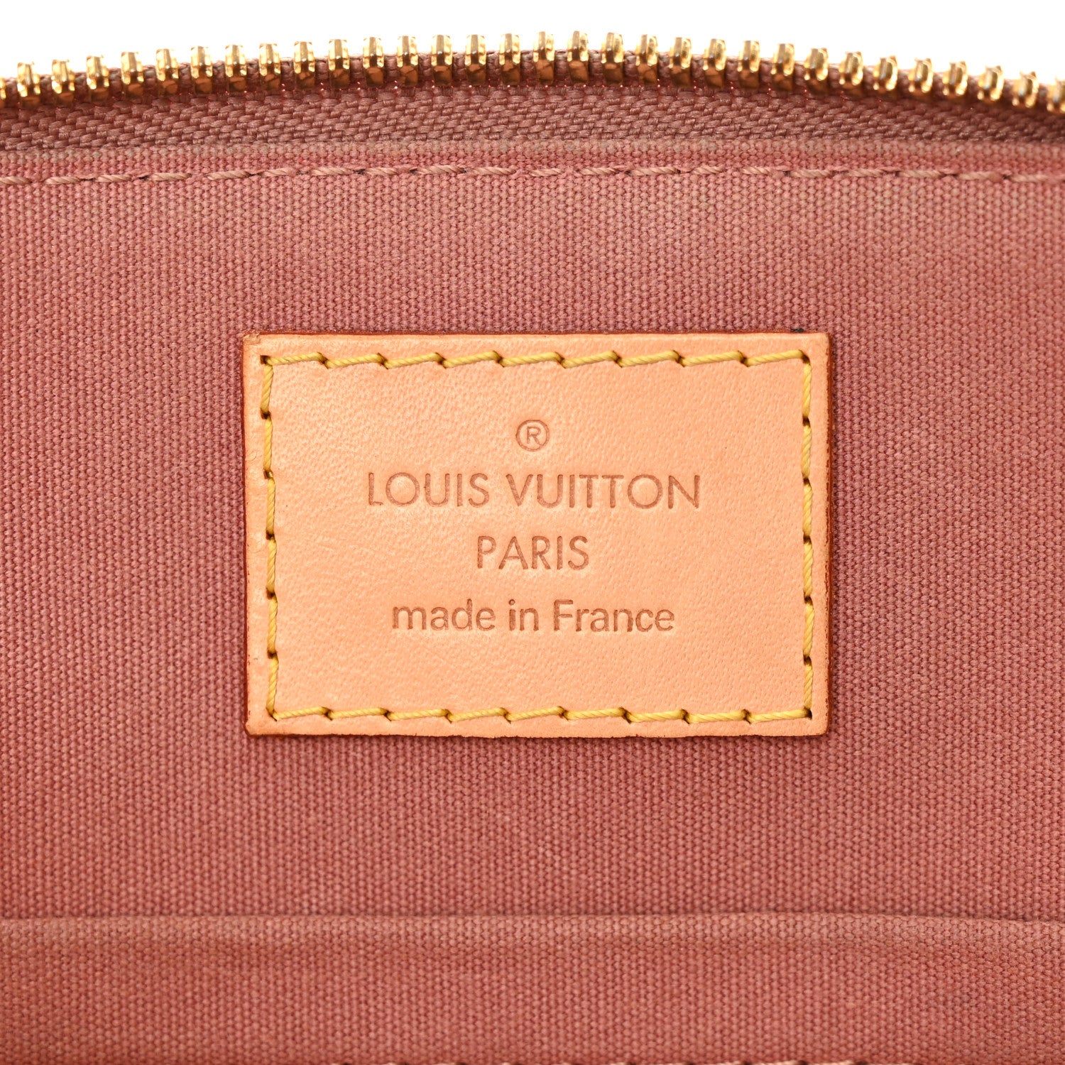 Louis Vuitton Vernis Alma BB Rose Velours 6 of 11