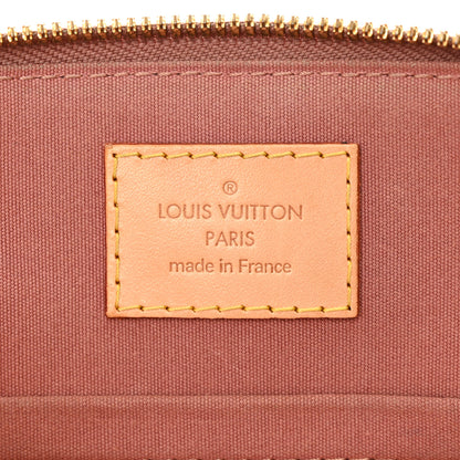 Louis Vuitton Vernis Alma BB Rose Velours 6 of 11