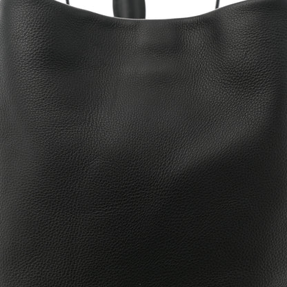 The Row Grained Calfskin Joe Backpack Black 7 of 9