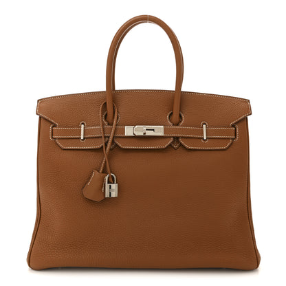 Hermes Togo Birkin 35 Gold 1 of 15