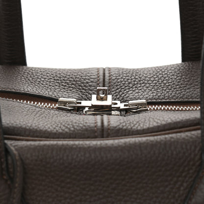 Hermes Taurillon Clemence Victoria II 35 Cafe 11 of 12