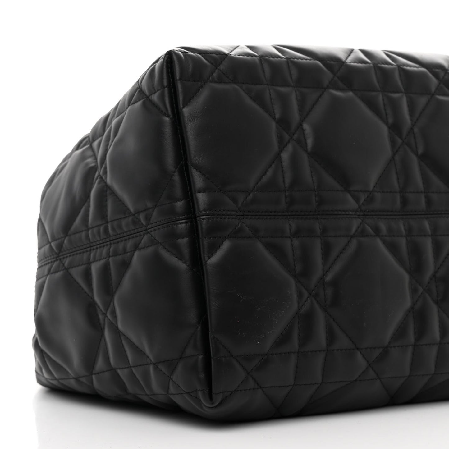 Calfskin Macrocannage Large Toujours Black