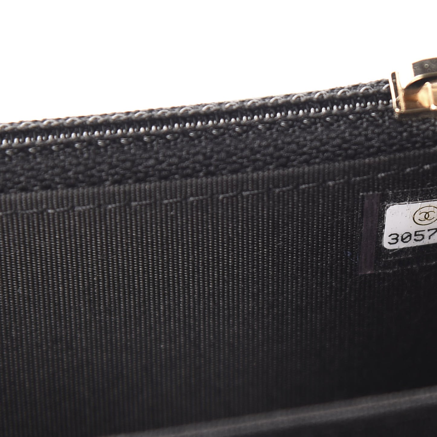 Lambskin Quilted Mini Trendy CC Wallet On Chain WOC Black