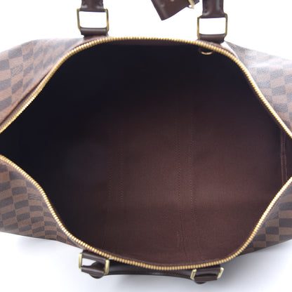 Louis Vuitton Damier Ebene Keepall Bandouliere 45 6 of 10