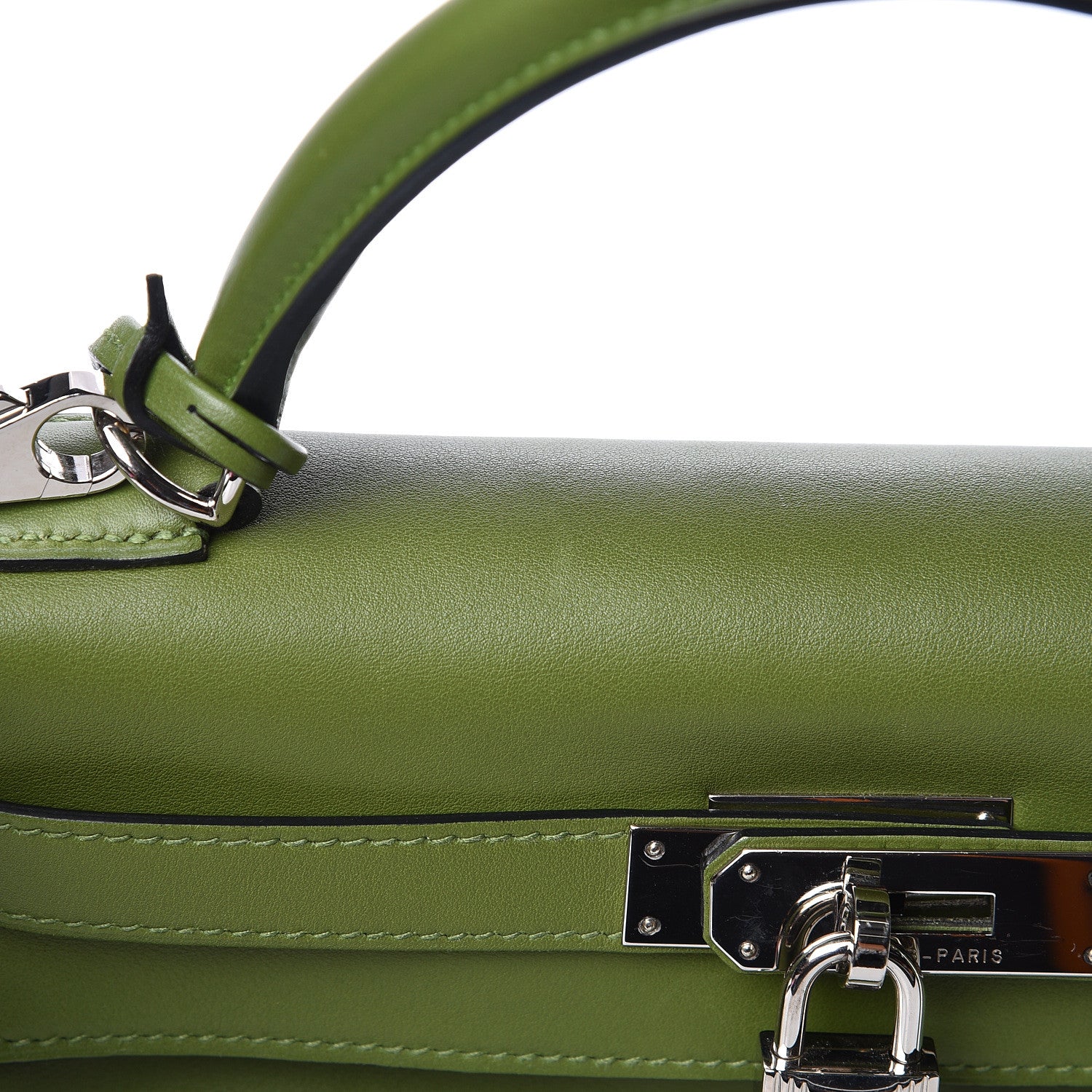 Hermes Swift Kelly Retourne 28 Pelouse 18 of 20