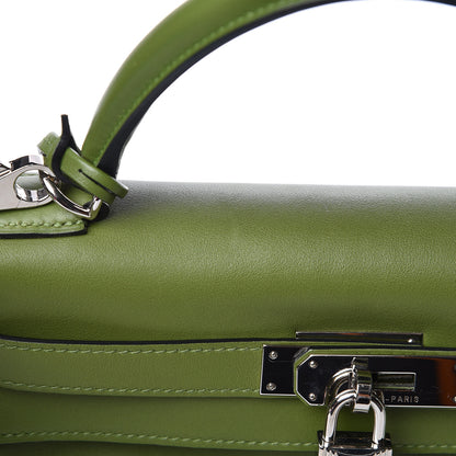 Hermes Swift Kelly Retourne 28 Pelouse 18 of 20