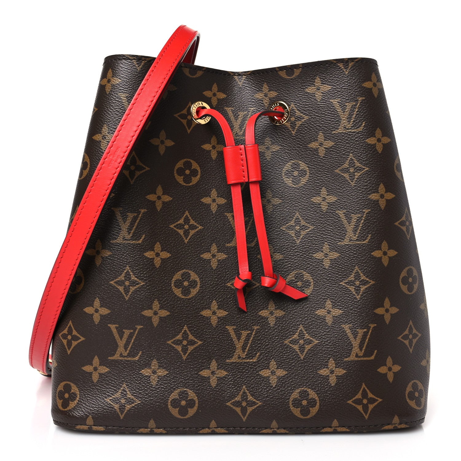 Louis Vuitton Monogram Neonoe MM Coquelicot 1 of 8