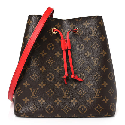 Louis Vuitton Monogram Neonoe MM Coquelicot 1 of 8