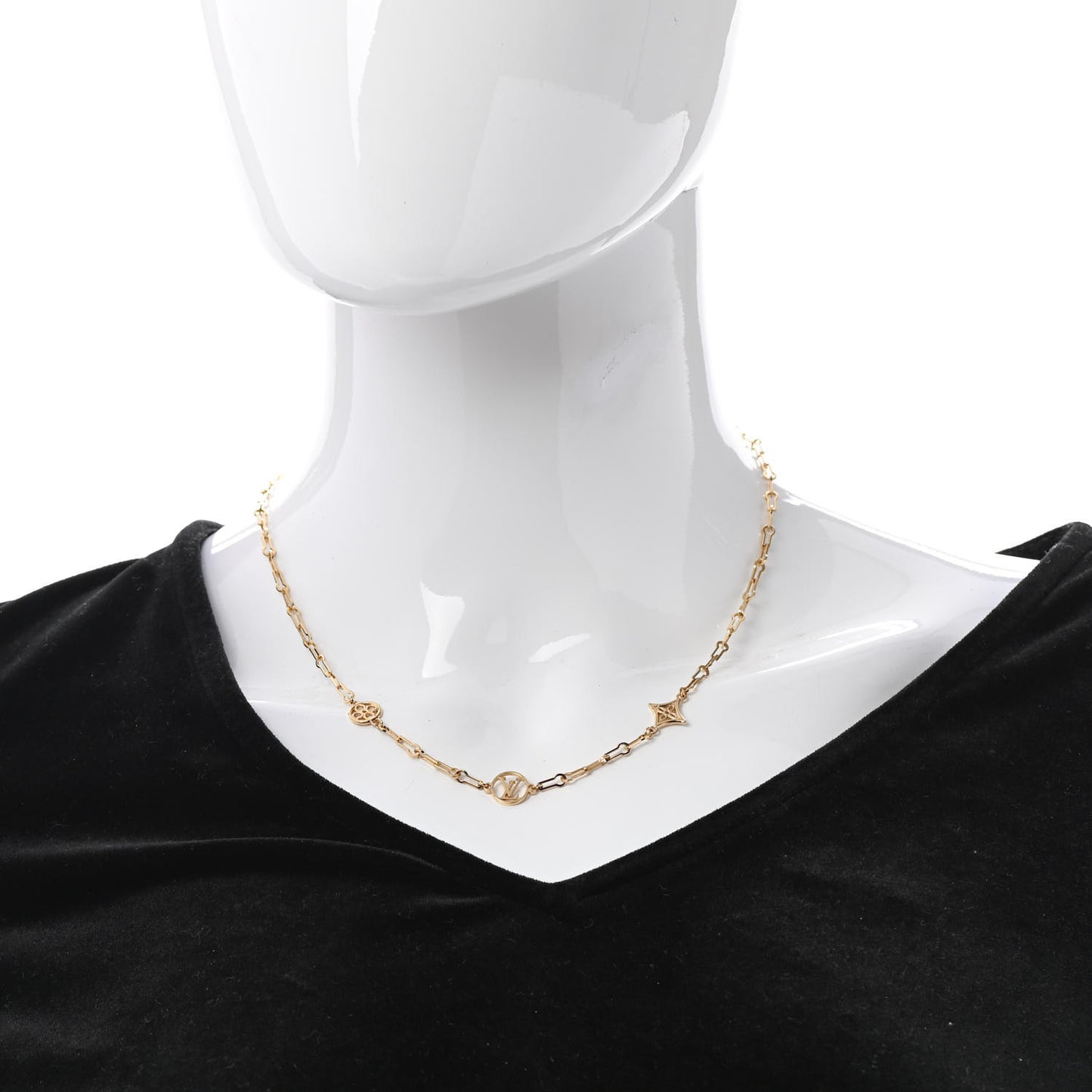 Metal Forever Young Short Necklace Gold
