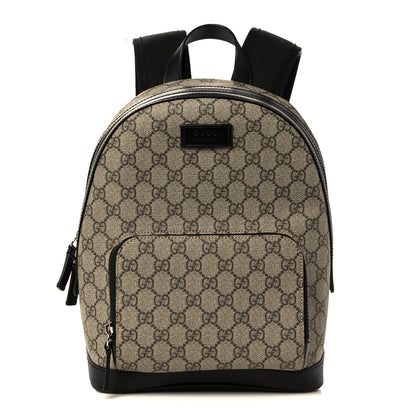 Gucci GG Supreme Monogram Small Eden Day Backpack Black 1 of 12