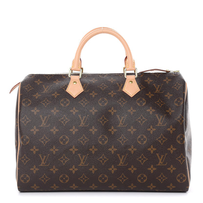 Louis Vuitton Monogram Speedy 35 1 of 12