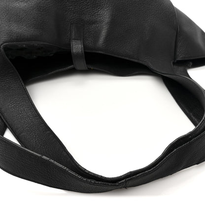 Saint Laurent Grained Deerskin Bea Tote Black 15 of 16