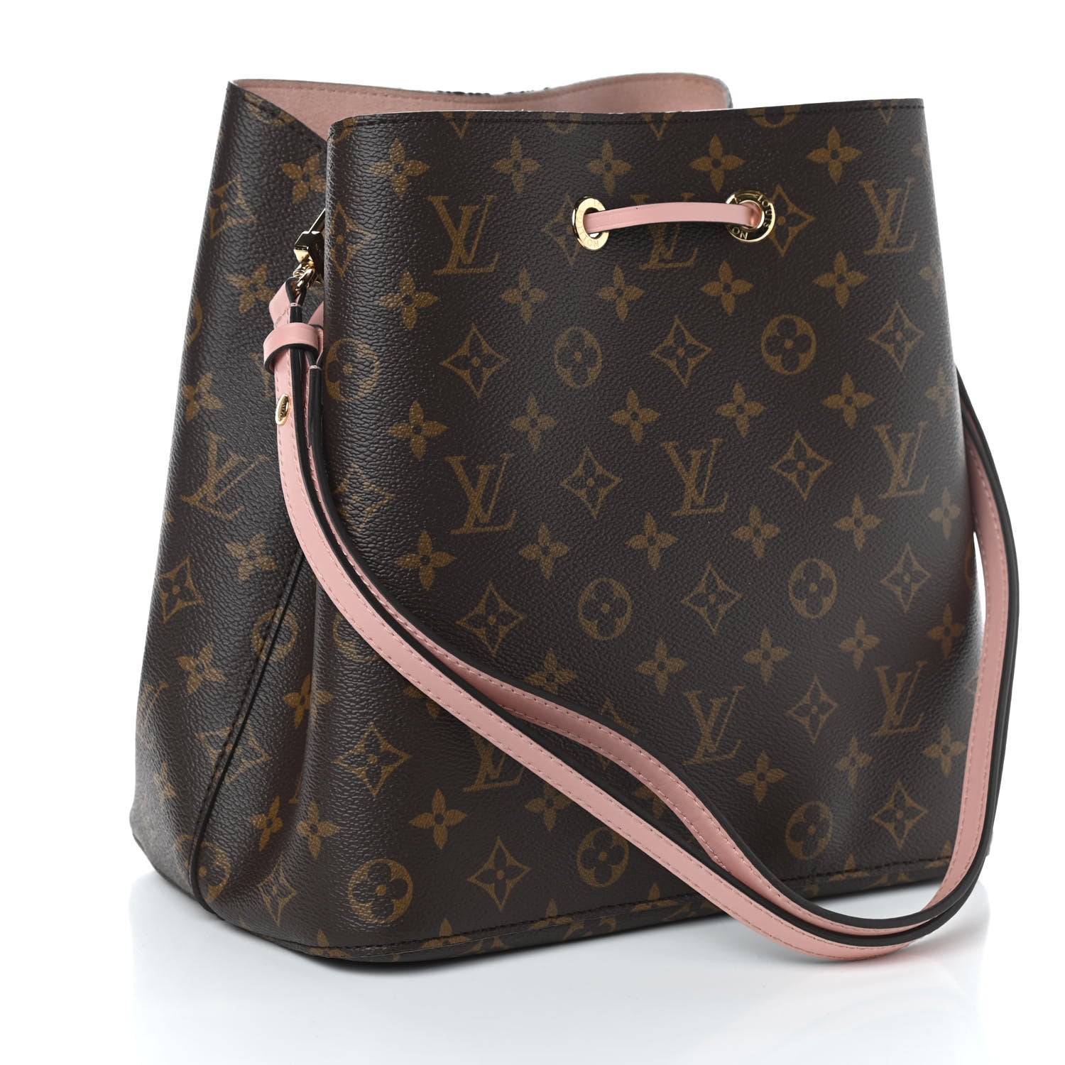 Louis Vuitton Monogram Neonoe MM Rose Poudre 2 of 4