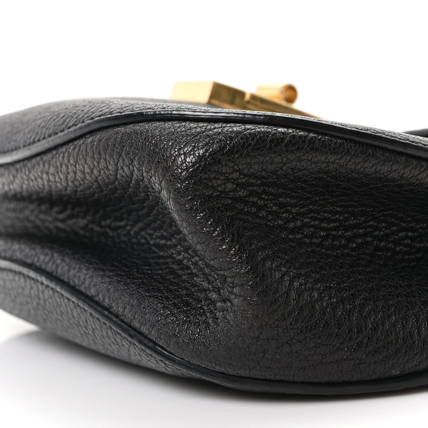 Chloe Grained Lambskin Drew Shoulder Bag Black 9 of 9