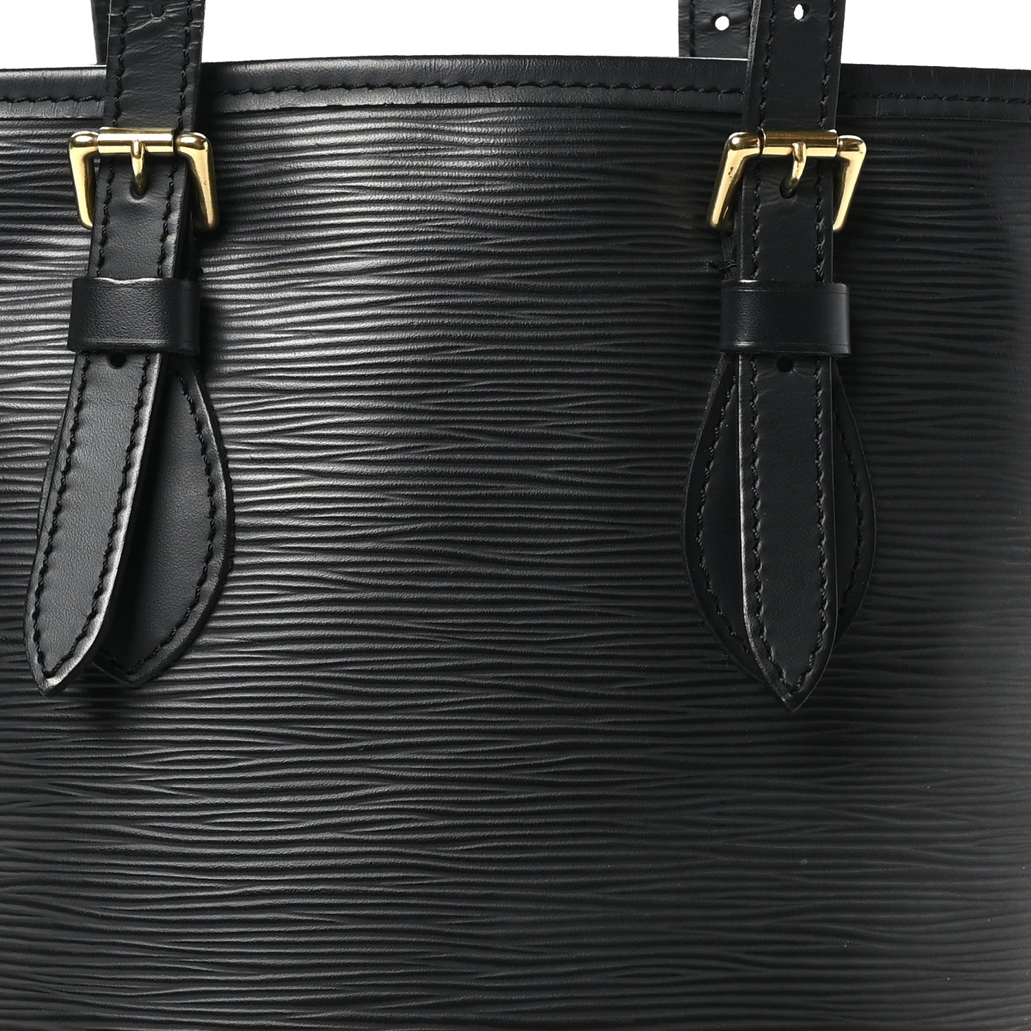 Louis Vuitton Epi Petit Bucket 23 Black 8 of 10