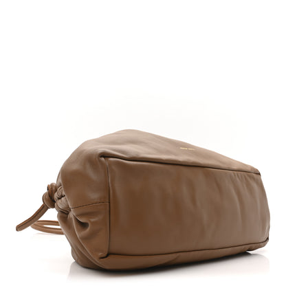 Mansur Gavriel Lambskin Cloud Oversized Clutch Camel 4 of 9