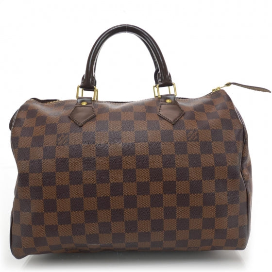 Louis Vuitton Damier Ebene Speedy 30 1 of 8
