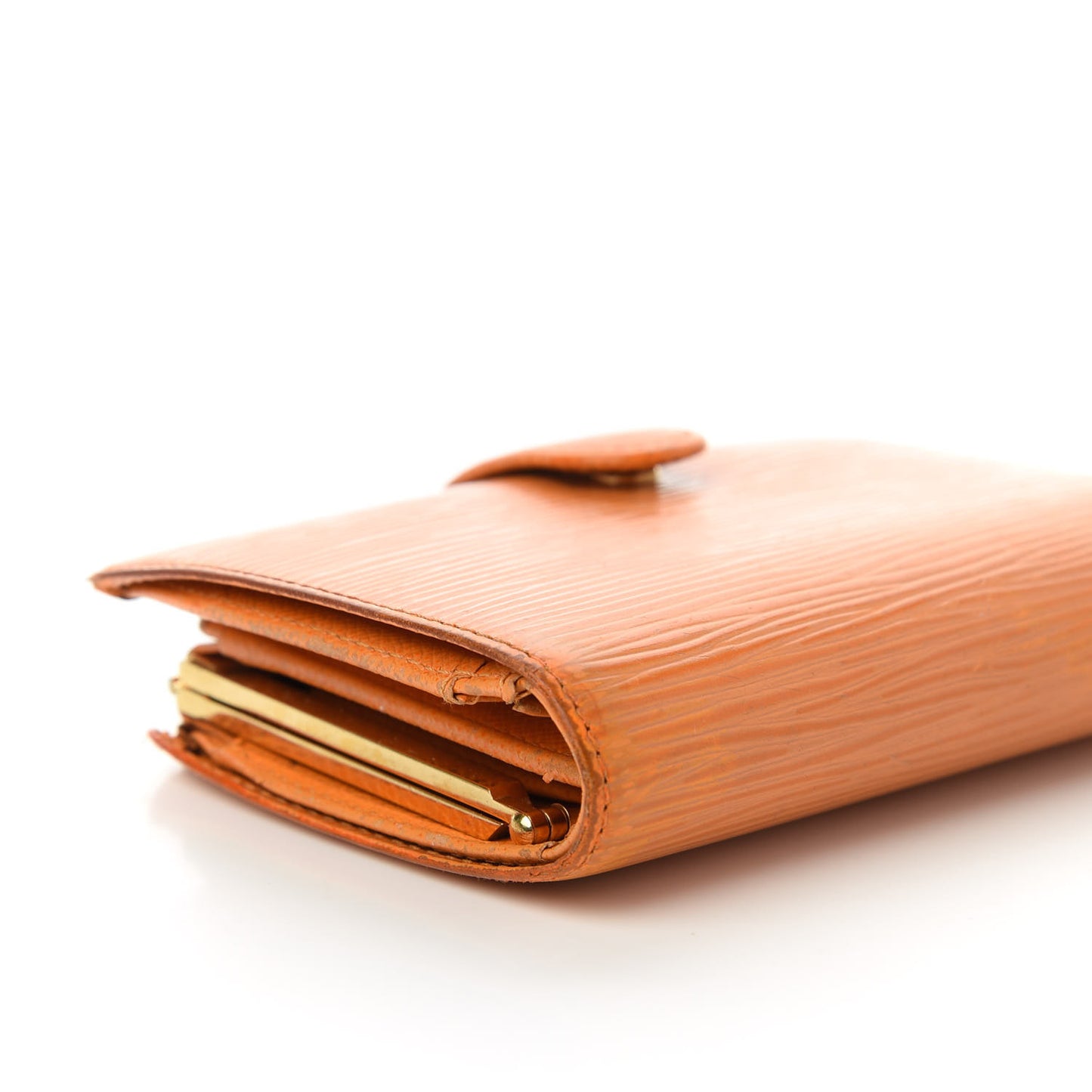 Epi French Purse Wallet Mandarin