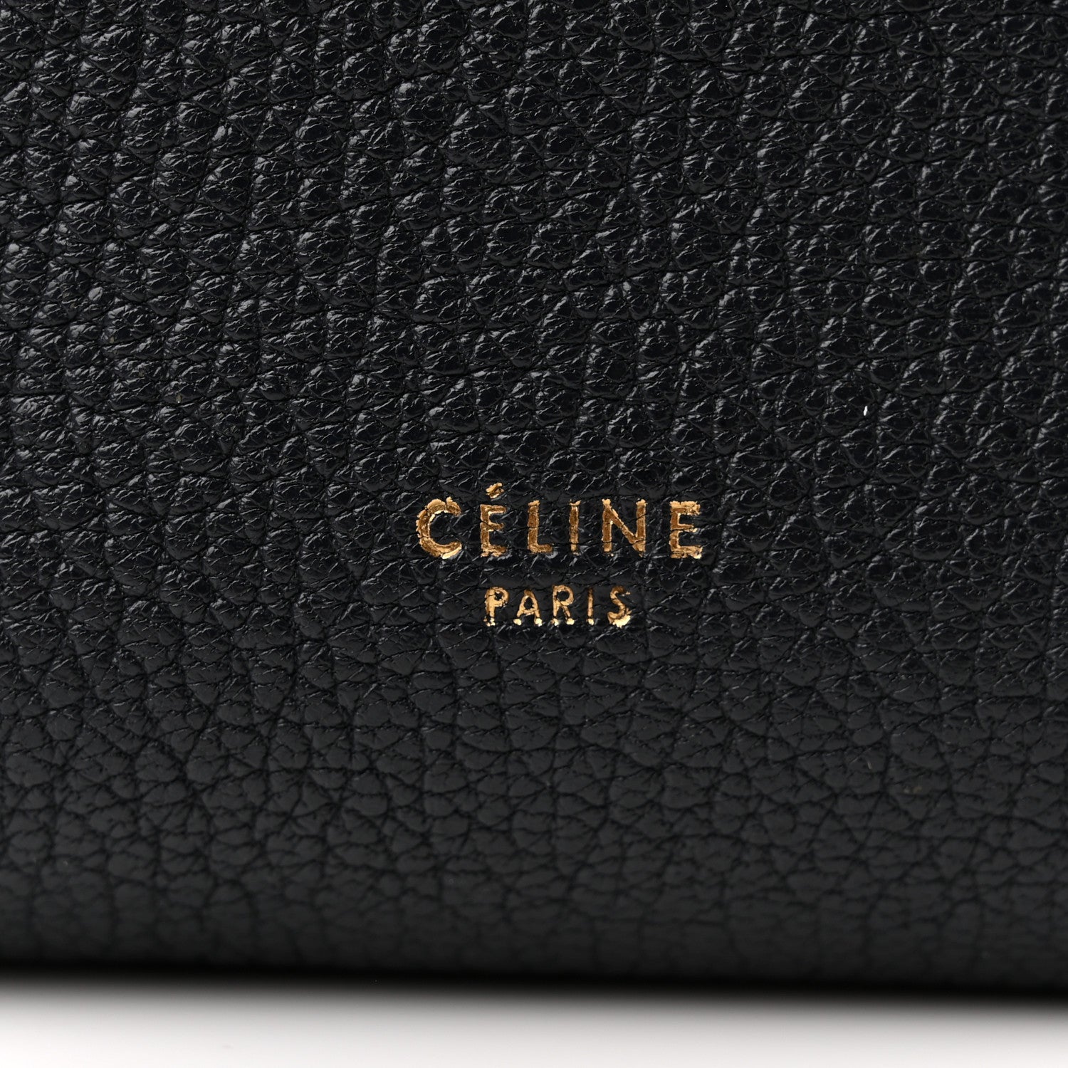 Celine Soft Grained Calfskin Small Sangle Bucket Bag Navy 6 of 9