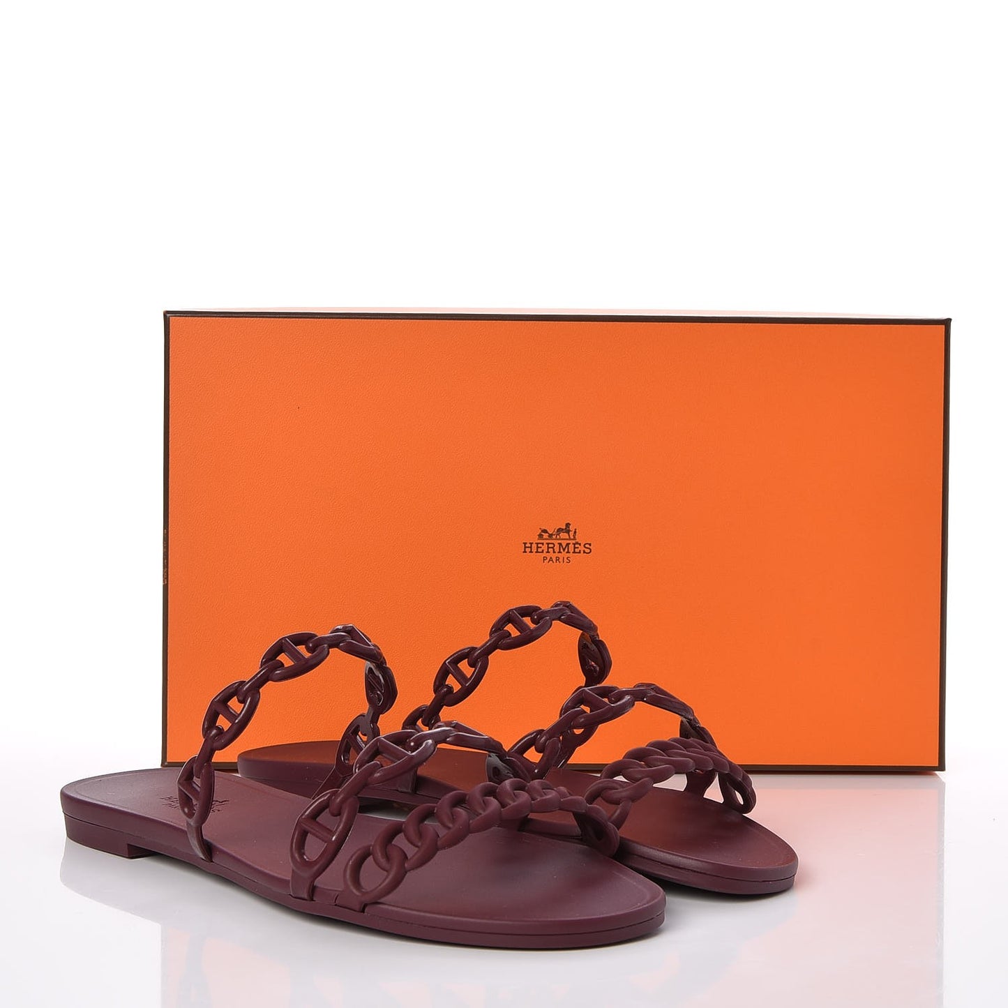 TPU Rivage Sandals 35 Bordeaux
